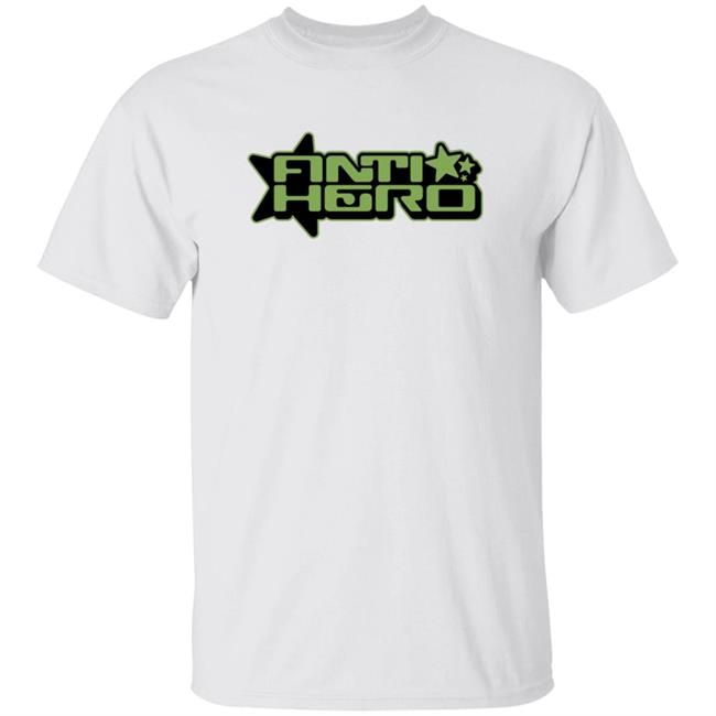 Convolk Merch White Anti-Hero Tee Shirt