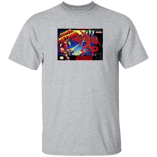 Metroid Merch Nintendo Super Metroid Shirt