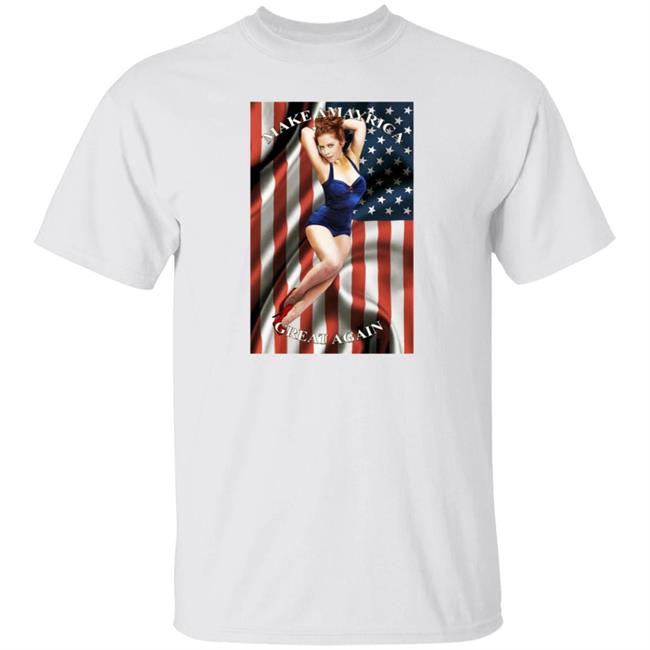 Make America Great Again Us Flag Shirt Chrissie Mayr