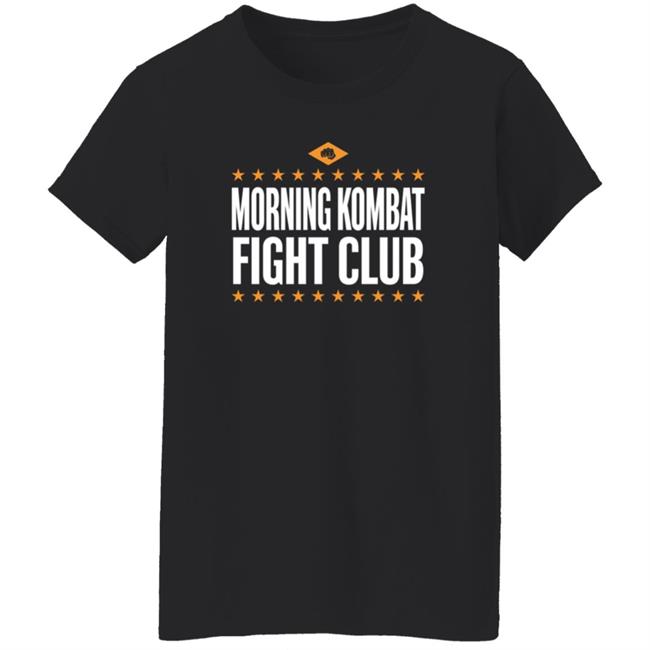 Morning Kombat Merch Fight Club Tee Shirt Morning Kombat Merch Fight Club Tee Shirt