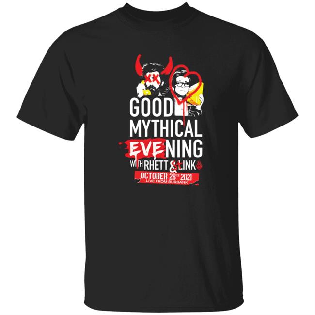 Good Mythical Morning Merch Good Mythical Evening Tee Shirt