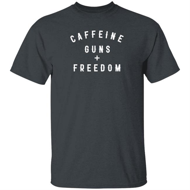 Jenelle Evans Caffeine Guns + Freedom Shirt Jenelle Evans Caffeine Guns + Freedom Shirt