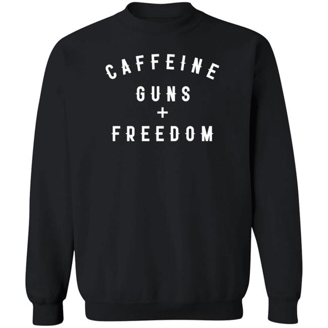 Jenelle Evans Caffeine Guns + Freedom Shirt Jenelle Evans Caffeine Guns + Freedom Shirt