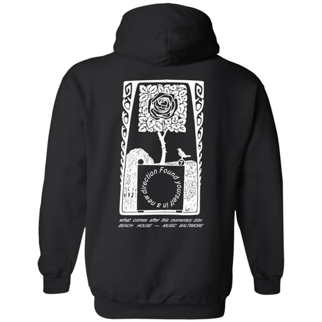 Beach House Merch Beach House Black Rose Long Sleeve Tee Beach House Merch Beach House Black Rose Long Sleeve Tee