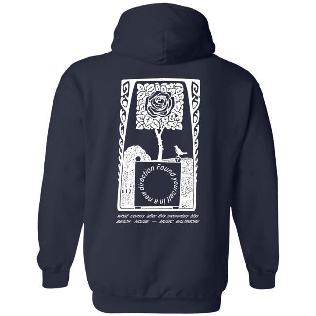 Beach House Merch Beach House Black Rose Long Sleeve Tee Beach House Merch Beach House Black Rose Long Sleeve Tee
