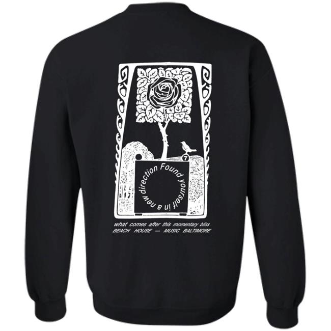 Beach House Merch Beach House Black Rose Long Sleeve Tee Beach House Merch Beach House Black Rose Long Sleeve Tee