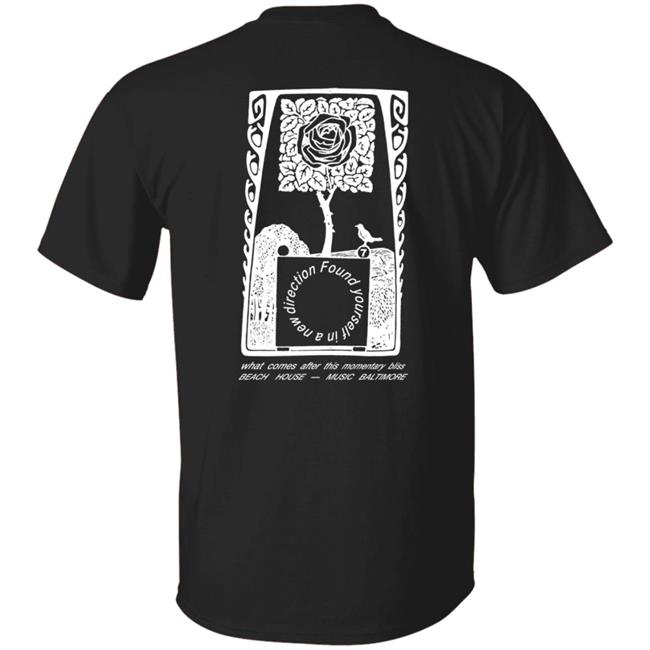Beach House Merch Beach House Black Rose Long Sleeve Tee Beach House Merch Beach House Black Rose Long Sleeve Tee