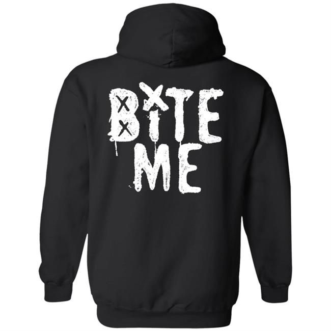 Avril Lavign Merch Bite Me Hoodie