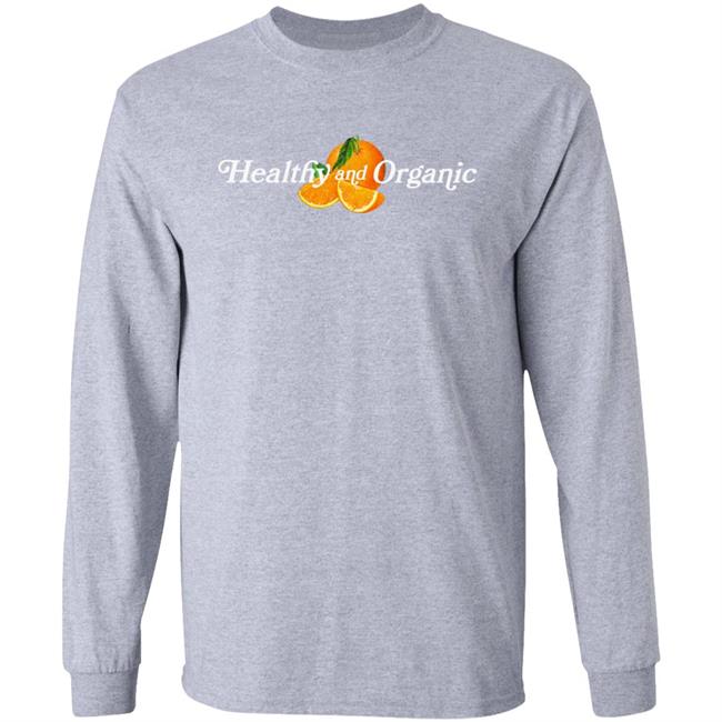 Midnight Organic Merchandise Healthy And Organic Long Sleeve Tee