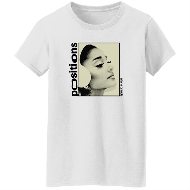 Ariana Grande Merch Positions Photo Longsleeve T Shirt Ariana Grande Merch Positions Photo Longsleeve T Shirt