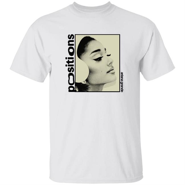 Ariana Grande Merch Positions Photo Longsleeve T Shirt Ariana Grande Merch Positions Photo Longsleeve T Shirt