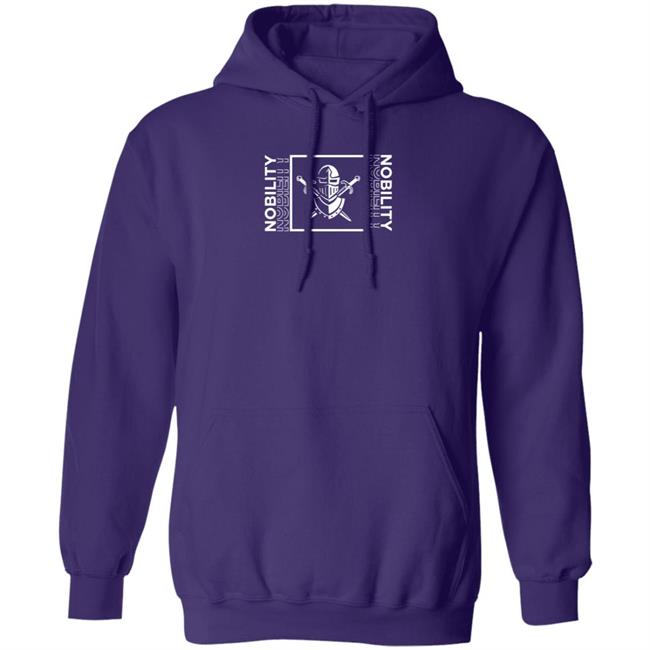 Nobility Token Merch Nobility Hoodie Purple Crypto Girl