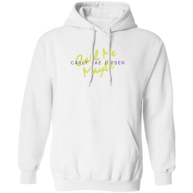 Carly Rae Jepsen Merch Cmm White Hoodie