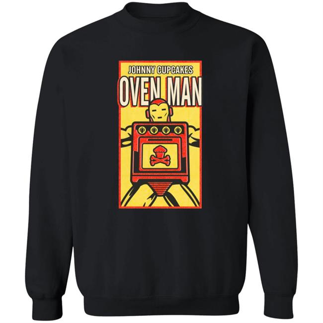 Johnny Cupcakes Store Merch Oven Man T Shirt Johnny Cupcakes Store Merch Oven Man T Shirt