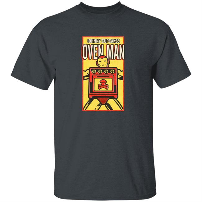 Johnny Cupcakes Store Merch Oven Man T Shirt Johnny Cupcakes Store Merch Oven Man T Shirt