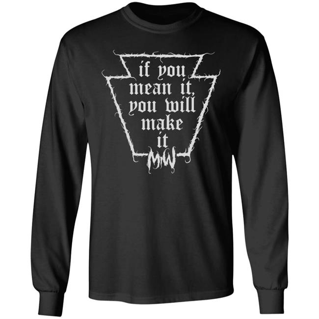 Miw Merch Keystone Logo Tee Shirt Motionless In White If You Mean It You Will Make It
