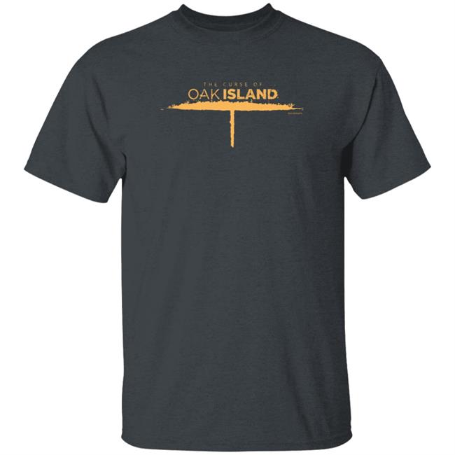Oak Island Merchandise The Curse Of Oak Island Logo T Shirt History Store
