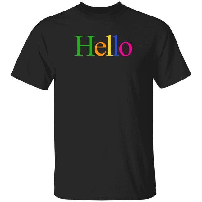 MacRumors Throwboy’s Apple Themed Hello Shirt