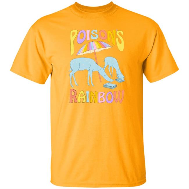 Modest Mouse Shop Redstar Merch Poisons Rainbow Shirt