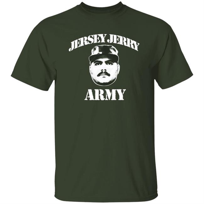 Barstool Sports Store Jersey Jerry Army Tee Shirt Hoodie