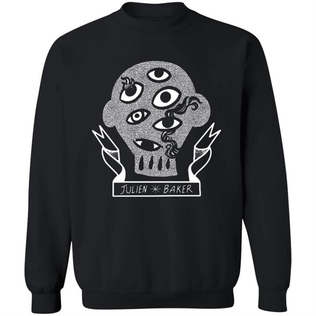 Shop the Julien Baker Merch Store Eyes Sweatshirt Hoodie