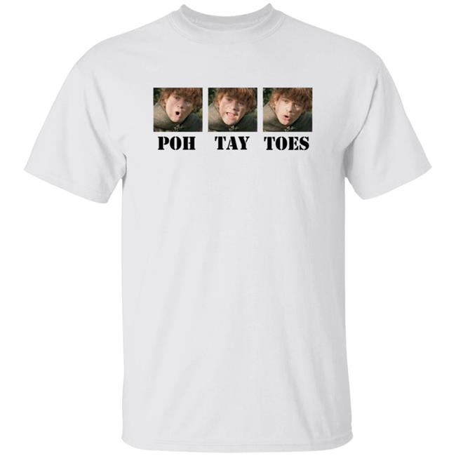 Kate Herron Lord Of The Rings Potatoes Samwise Gamgee Lotr Frodo T Shirt Poh Tay Toes