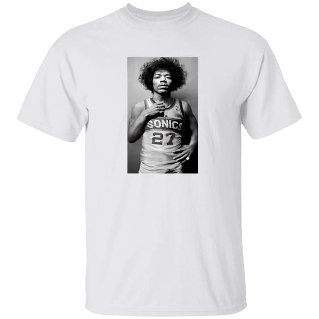 Klay Thompson Jimi Hendrix Seattle SuperSonics Shirt Bleacher Report