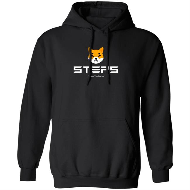 Ask The Doctor Store Merch Shiba Inu Step By Ask The Doctor Unisex Hoodie