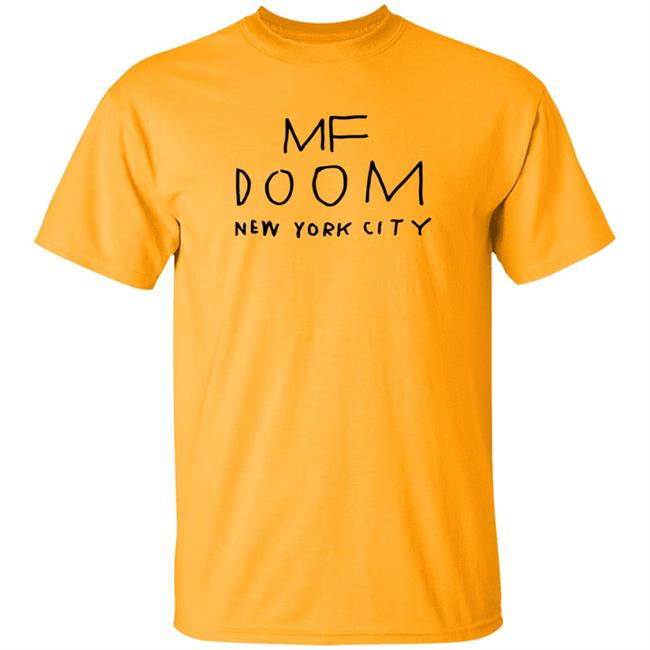 Mf Doom Merch Pass The L - Marigold Shirt