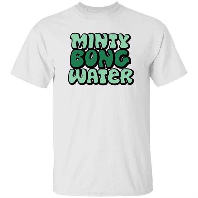 Minty Bong Water Shop Merch Logo Tee Shirt Terrell