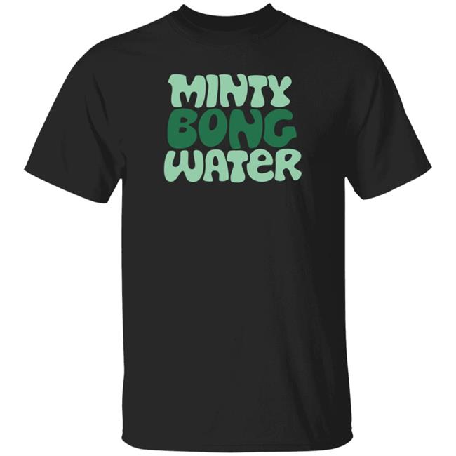 Minty Bong Water Merch Logo Shirt Terrell