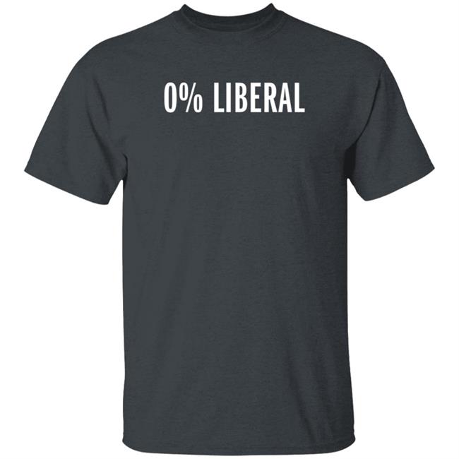 Zeek Arkham 0 % Liberal Shirt Zeek Arkham 0 % Liberal Shirt