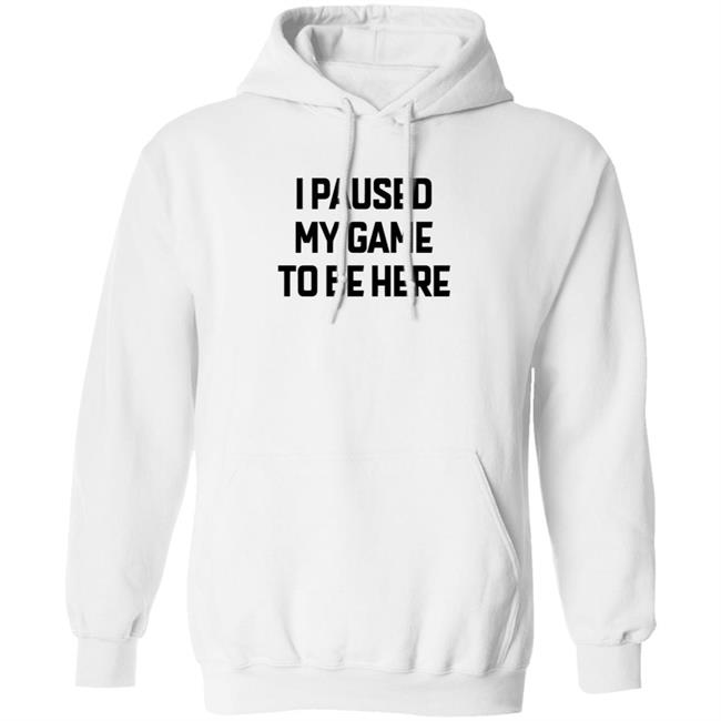 I Paused My Game To Be Here T Shirt Bruh I Paused My Game To Be Here T Shirt Bruh