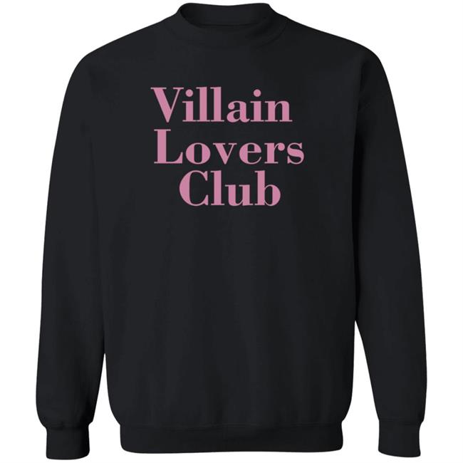Brie Larson Villain Lovers Club Sweatshirt Marvel Fans