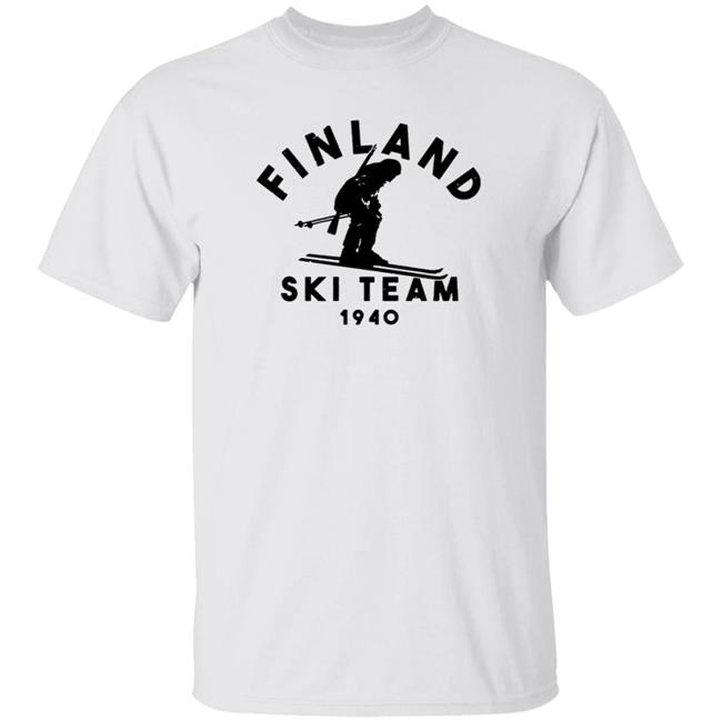 Kruschiki Supply Company Store Finland Ski Team 1940 Shirt Doot Defense
