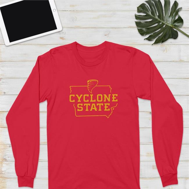 Breakingt Merch Iowa State Cyclone State Long Sleeve Tee