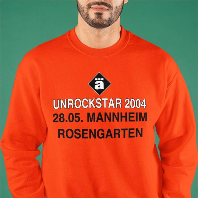 Unrockstar 2004 28 05 Mannheim Rosengarten Tee Shirt
