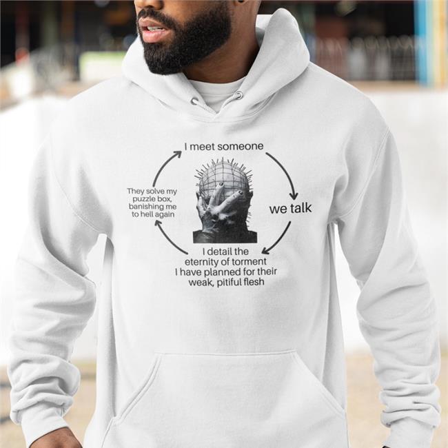 Val Hal I Meet Someone We Talk Tees Fishmas