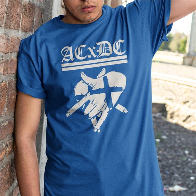 Acxdc Merch Antichrist Demoncore Kingsroadmerch Pentagram Hands Toddler T Shirt