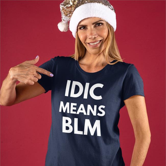 Heather Rae Barker Idic Means Blm Tee Thad Tyranicus