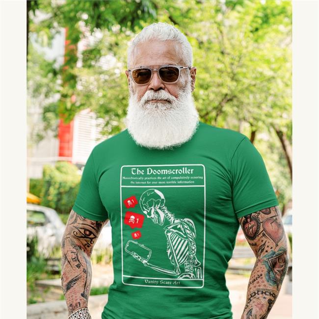 Vanity Scare Art Shop The Doomscroller T-Shirt