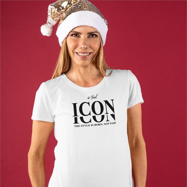 It Girl Icon The Style Is Born Not Paid Baseball Sleeve Tee Translatedtees