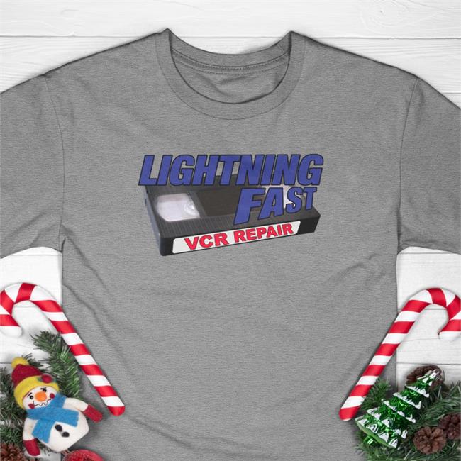 Lightning Fast Vcr Repair Shirts