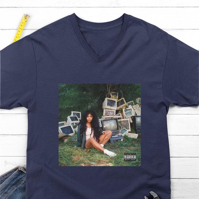 Lp Club Merch SZA Ctrl Shirt Black Quinn Nelson