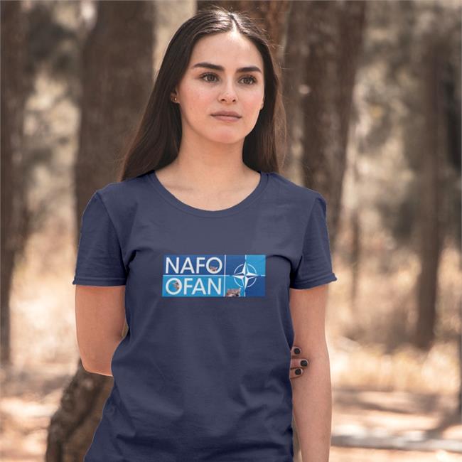 Saint Javelin Merch Fellas NAFO OFAN Insignia Adult Shirt 2022 White Gabrielius Landsbergis