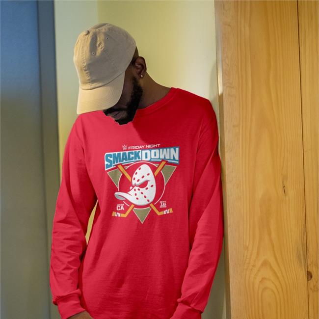 WWE Friday Night Sept 16 2022 Anaheim Ducks Smack Down Long Sleeve
