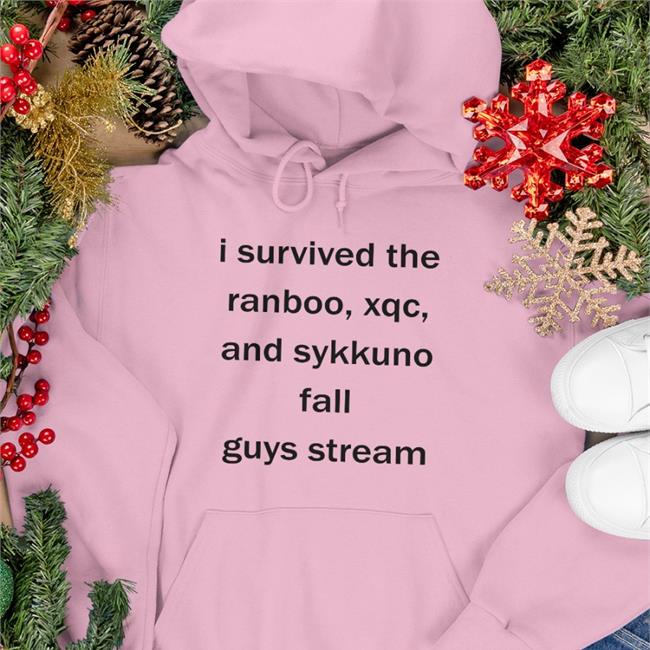 Shiloh I Survived The Ranboo Xqc And Sykkuno Fall Guys Stream Offical Shirt Riddleranboo
