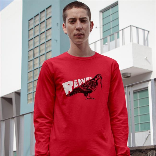 Red Vox Noodle Pigeon Hoodie