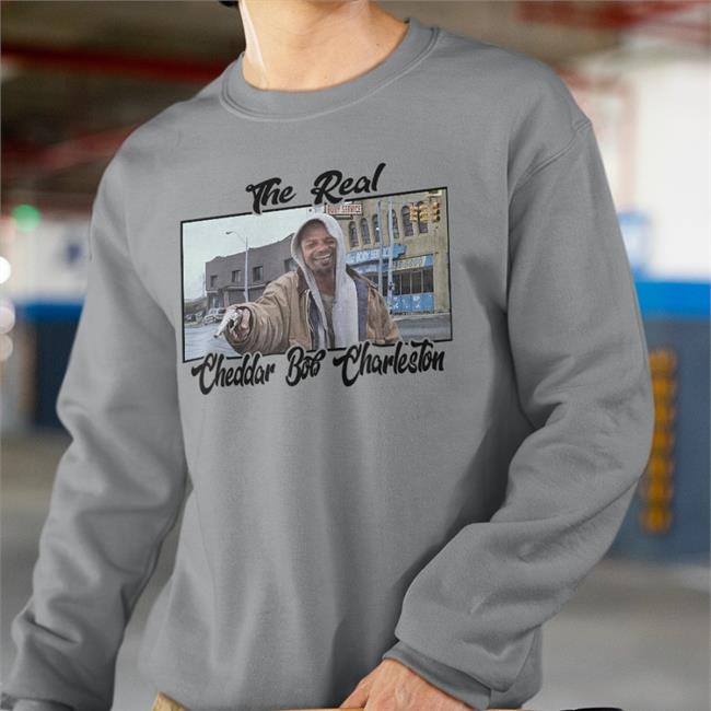 The Real Cheddar Bob Charleston T Shirt Charleston White