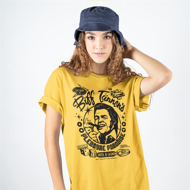 Fright-Rags Merch Biff Tannen's Pleasure Paradise Tee Shirt